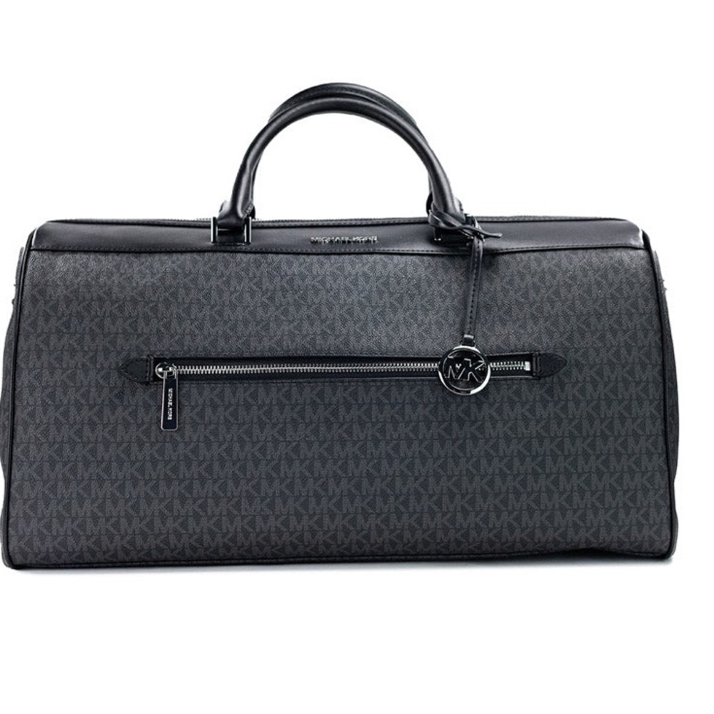 Michael Kors Charcoal and Black Duffel Bag